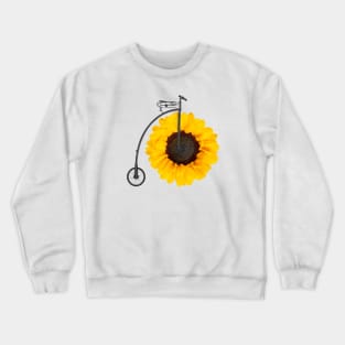 Penny Farthing Flower Crewneck Sweatshirt